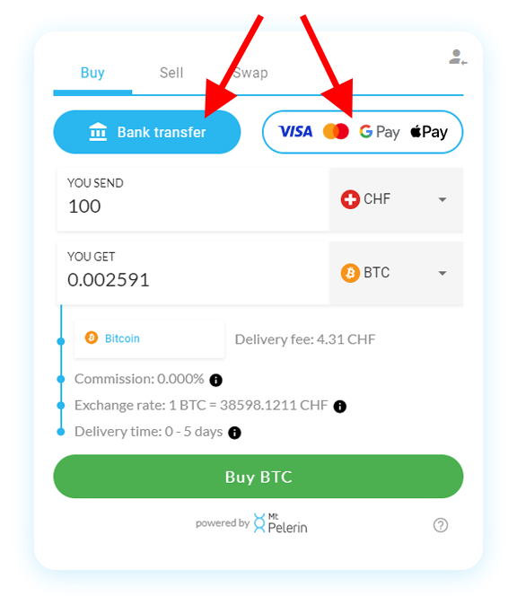 How to buy bitcoin store and transfer to wallet