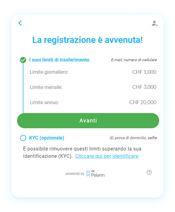 Mt Pelerin comprare POL widget screenshot 9